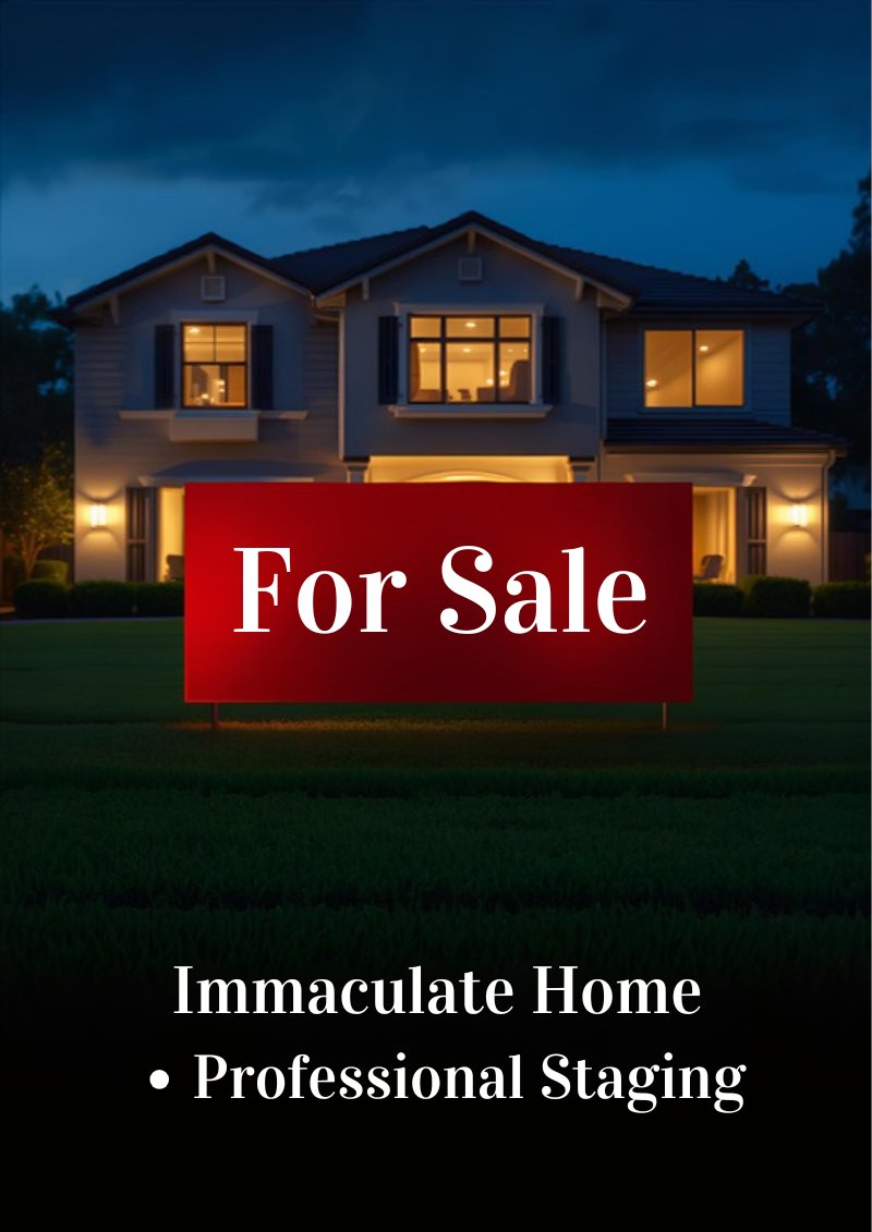 Luxury home for sale at twilight in Newark CA